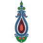 Kali Embroidery Design 12807