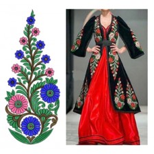 Kali Embroidery Design 12813