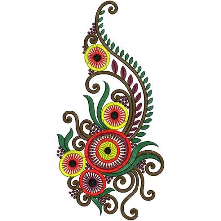 Kali Embroidery Design 12819