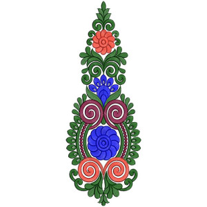 Kali Embroidery Design 12822