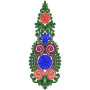 Kali Embroidery Design 12822
