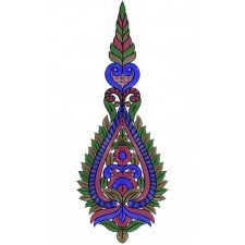 Kali Embroidery Design 12826