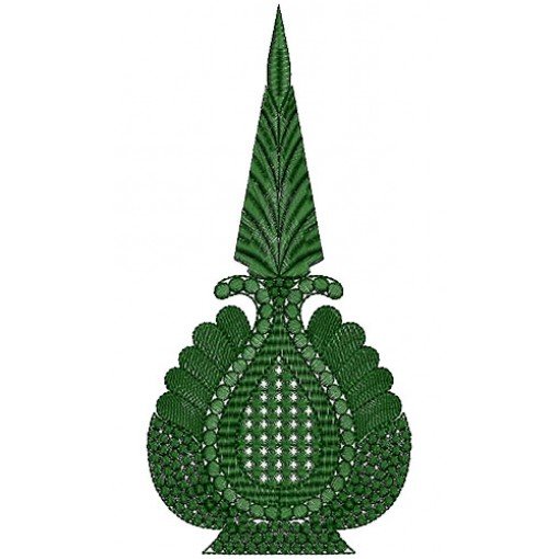 Kali Embroidery Design 12835
