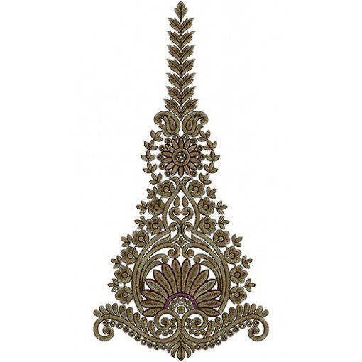 Kali Embroidery Design 12837