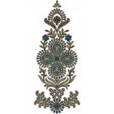 Kali Embroidery Design 12839