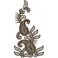 Kali Embroidery Design 12841