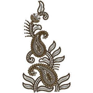 Kali Embroidery Design 12841