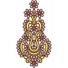 Kali Embroidery Design 12843