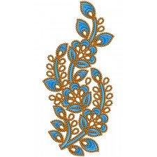 Kali Embroidery Design 12845