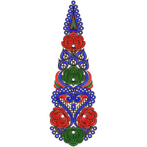 Kali Embroidery Design 13136