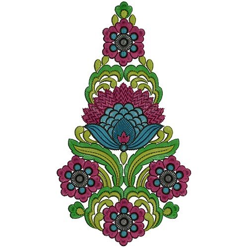Kali Embroidery Design 13156