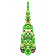 Awesome Ballroom Dress Kali Embroidery design 1358
