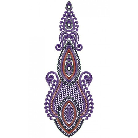 Stylish Designer Embroidery Kali 13733