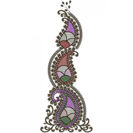 Fancy Kali Embroidery Design 13735