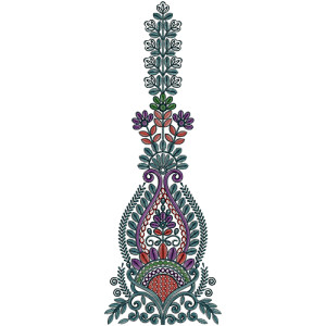 Embroidery Design For Kali