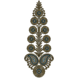 Fancy Kali Embroidery Pattern 13748
