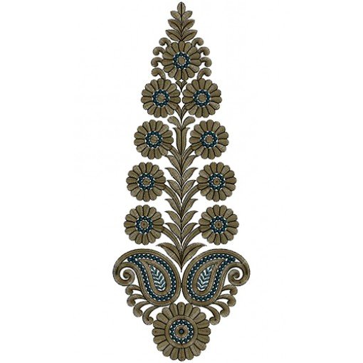Fancy Kali Embroidery Pattern 13748