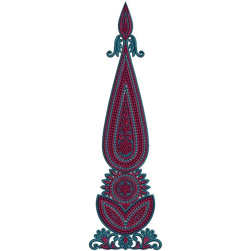 Indian Dresses Kali Embroidery Design 14151