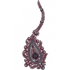 Latest Kali Embroidery Design 14435