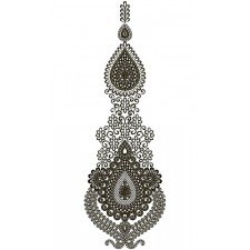 Heavy Embroidery Traditional Long Kali 14440
