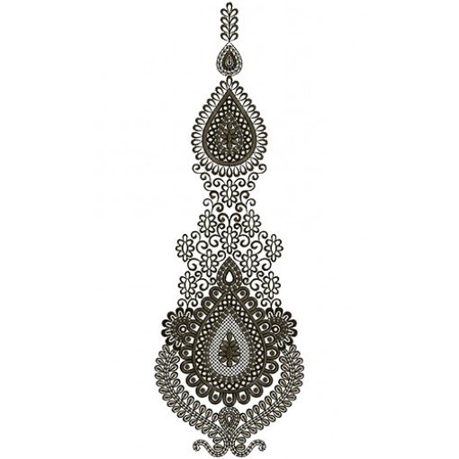 Heavy Embroidery Traditional Long Kali 14440