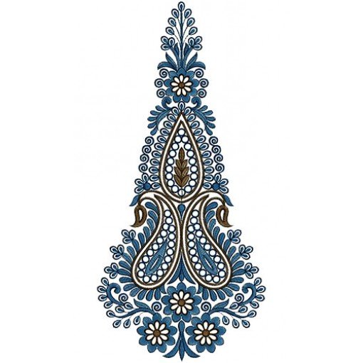 Stylish & Fashionable Kali Embroidery Design 14648