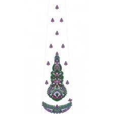 Frock Embroidery Kali Design 14866