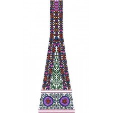 Heavy Embroidery Long Kali 14869