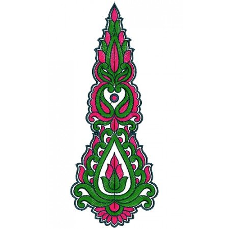 Short African Caftan Embroidery Kali Design 15698