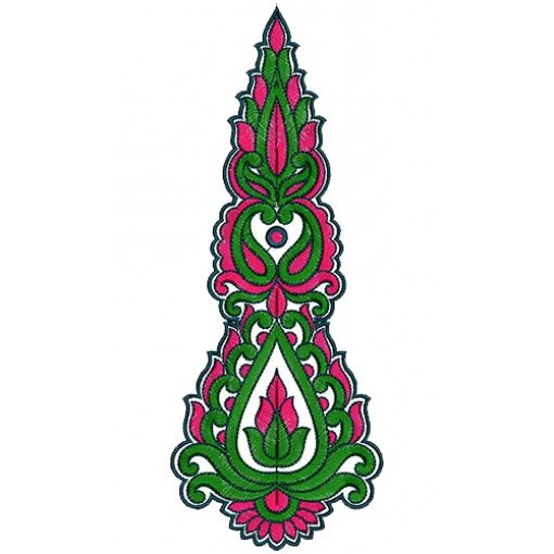 Short African Caftan Embroidery Kali Design 15698