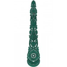 Heavy kali Embroidery Design 15699