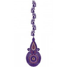 Designer Heavy Kali Embroidery Design 15905