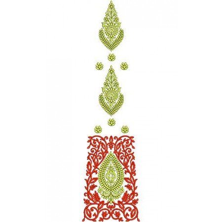 Beautiful Bridal Embroidery Kali Design 16673
