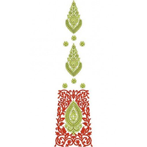 Beautiful Bridal Embroidery Kali Design 16673
