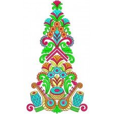 Wedding Lehenga Embroidery Design 16844