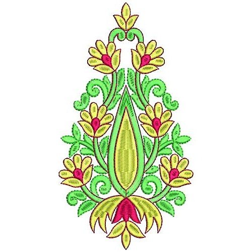 Bridal Lehenga Choli Embroidery Design 16846