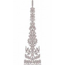 Lehenga Choli Cording Embroidery Design 16864