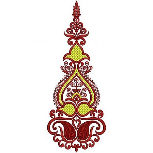 Lehenga Kali Embroidery Designs 16867