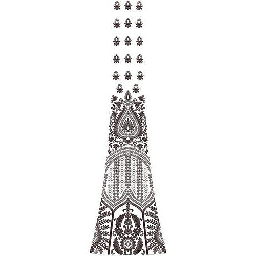 Traditional Net Anarkali Gown Design 16878