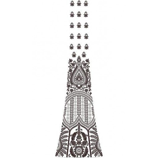 Traditional Net Anarkali Gown Design 16878