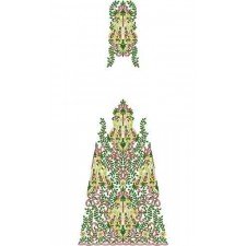Pakistani Dress Kali Embroidery Designs