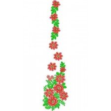 Long Maxi Skirts Embroidery Kali Design