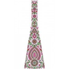 Unique Cultural Festivals Dress Embroidery Design
