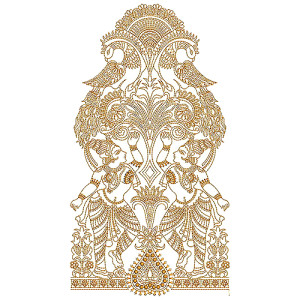 Kali Embroidery Design 18762