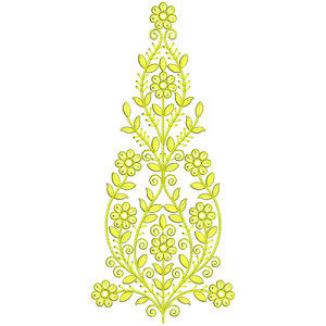 Kali Embroidery Design 19485