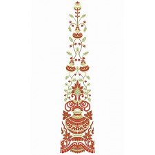 Kali Embroidery Design 19487