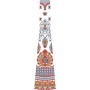 Kali Embroidery Design 19866