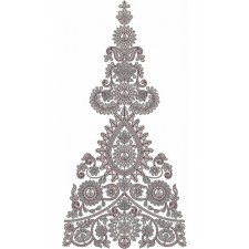 Kali Embroidery Design 20422