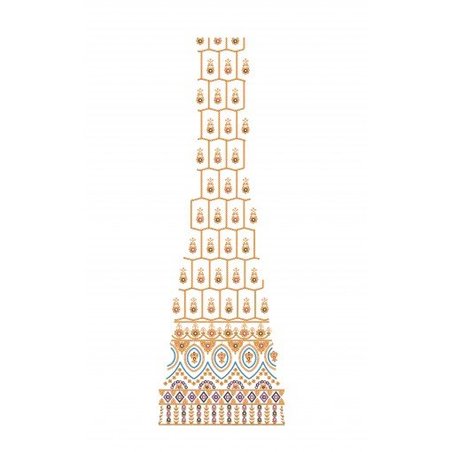 Bridal Lehenga Embroidery Designs