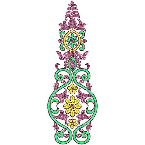 Boho Styling Cloths Embroidery Design 2261
